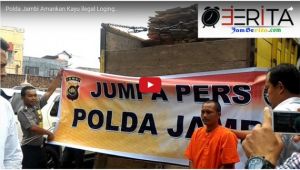 Tersangka Illegal Logging Diamankan