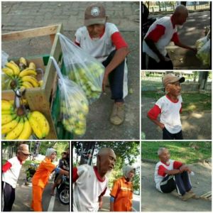 Keterlaluan, Kakek Penjual Pisang Keliling Dirampok, Uang Tabungan Lebaran Raib