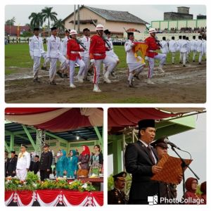 Peringatan HUT RI Ke 72 di Tanjabbar Berlangsung Khidmat