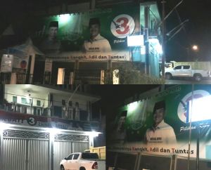 Wow...  Ada Baliho “Raksasa” Zainal-Arsal di Siulak Deras