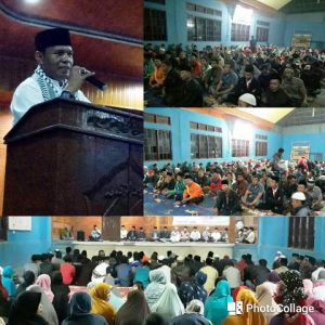 Tampil Beda, Tatap Muka ZA di Pentagen Diisi Tausyiah dan Doa Bersama