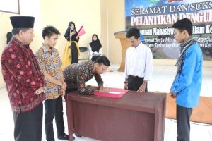 Irwan Aditama Pimpin Himpunan Mahasiswa Sakti Alam Kerinci      