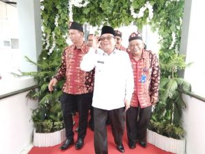 Resmikan Pusat Pelayanan Cuci Darah di RSUD Raden Mattaher, Fachrori Disambut Karpet Merah