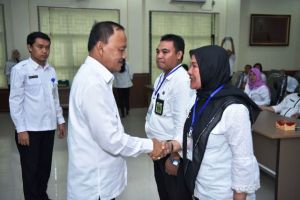 Pjs Wali Kota Buka Bintek SKP Pemkot Jambi