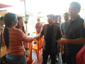 DR. dr. Maulana Silaturahmi dengan Warga Tionghoa di Kelurahan Talang Jauh