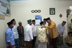 Hadiri Undangan Israk Mikraj di Solok Sipin, Warga Ucapkan Terima Kasih pada Sy Fasha