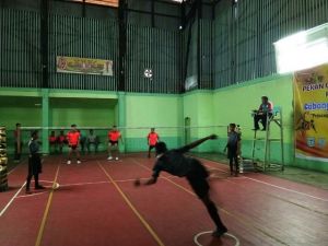 POPDA JAMBI 2018: Pertandingan Sengit antar Atlet Sepak Takraw  untuk Rebut Juara Grup