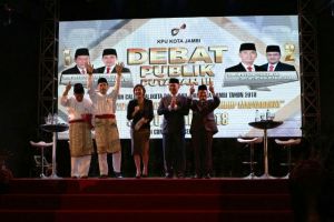 GALERI FOTO: Debat Publik Putaran III Pilwako Jambi 2018