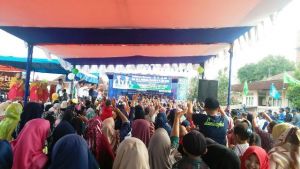 Ribuan Warga Setinjau Laut dan Danau Kerinci Padati Kampanye Adi-Ami di Hiang