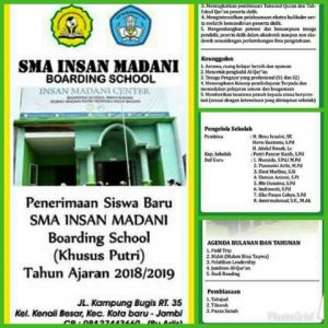 SMA Insan Madani Boarding School, Solusi Pendidikan Bagi Anak Yatim-Dhuafa