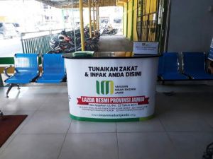 Hadir di 10 Lokasi Pelayanan Langsung, Lazda Insan Madani Buka Konter Donasi