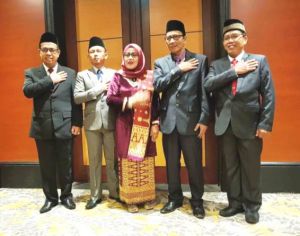 Lima Komisioner KPU Provinsi Jambi Terpilih Resmi Dilantik