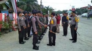 Optimalkan Pengamanan, Kapolda Jambi Datangi Pospam Lebaran di Jalan Lintas Timur Tanjabbar