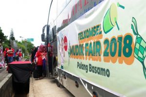 Telkomsel Mudik Fair 2018, Telkomsel Ajak Pelanggan Pulang Basamo