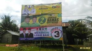 KPU : Seluruh Alat Peraga Kampanye Dicabut