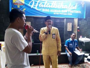 Sumbang Lagu dalam Halal Bihalal, Karo Humas Bak Anak Muda Putus Asa Soal Cinta