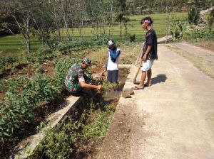 Kerja Kerja Kerja TMMD Kodim 0714/Salatiga