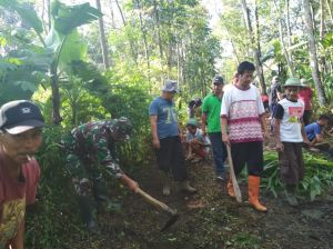 Desa Bonomerto Rukun dengan Gotong Royong