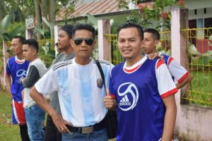 Dorong Generasi Muda Gemar Olahraga, Sakirin Pohan Sponsori Turnamen Bola