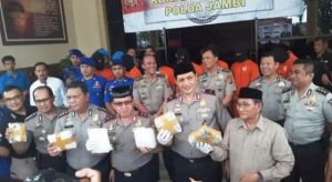 Polda Jambi Kembali Amankan 7 Kg Sabu, Diduga Jaringan Malaysia