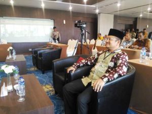 Maulana Hadiri Penetapan Calon Walikota Terpilih