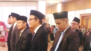 Fahrul Rozi dan Wein Arifin Resmi jadi Pimpinan Bawaslu Jambi
