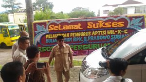 Prabowo Tiba di Jambi Sapa Mahasiswa Jambi