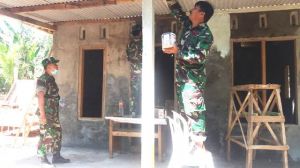 Pasi Intel Kodim Salatiga Datangi Rumah Joko Waluyo