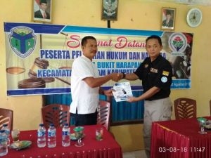 Sosialisasi Anti Narkoba, Kades Sukman: Kami Siap Bersinergi