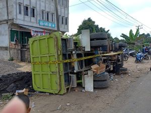 Pagi Ini di Kumpeh Terjadi Amukan Warga ke Angkutan Batu Bara