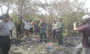 Dandim 0415/Batanghari Tinjau Lokasi Kebakaran di Kumpeh, Begini Katanya