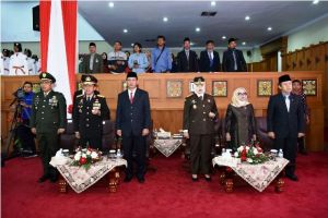 Kapolda Jambi Hadiri Rapat Paripurna dalam Rangka HUT RI di DPRD Provinsi
