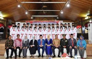 Pasukan Paskibraka Batanghari Resmi Dikukuhkan