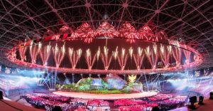 Pembukaan AsianGames 2018 dinilai spektakuler