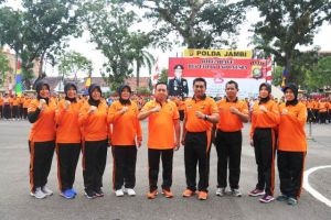 Kapolda Jambi Dukung 5 Polwan yang Ikuti Kejuaraan Menembak di Bali