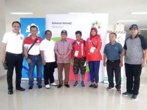 Fachrori Sambangi Atlet Dayung Asal Jambi di Jakabaring Sport City