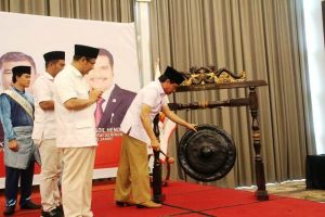 Lakukan Pendidikan Politik, SAH Rapatkan Barisan Gerindra Hadapi Pilpres 2019