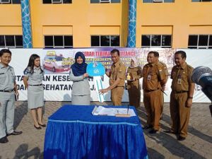 RSUD Raden Mattaher Jambi Kembali Terima Bantuan Ambulance   