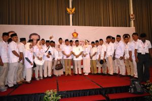 Sakirin Pohan Ikuti Pendidikan Politik Bacaleg Gerindra