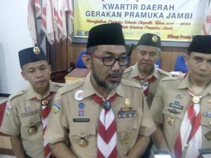  Ketua Kwarda Pramuka Jambi Tekankan program Kerja Kedepan Lebih Tajam dan Berarti