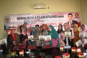 SAH Tegaskan Generasi Muda Dan Ibu-Ibu Berperan Dalam Sosialisasikan 4 Pilar Kebangsaan