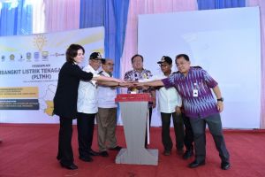 Peresmian PLTMH di Batang Asai, Fachrori: PLTMH Solusi Atasi Persediaan Energi Listrik