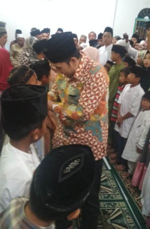 Peringati 10 Muharram Bersama Warga Ekajaya, Syukur Ajak Masyarakat Peduli Anak Yatim