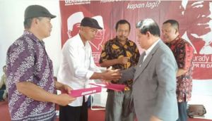 Menuju DPR RI, Murady Darmansyah Resmikan Posko dan Kukuhkan Tim Kabupaten