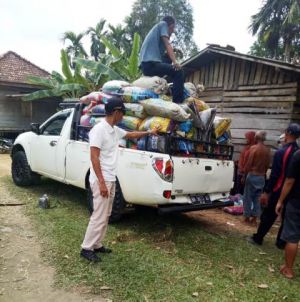 Peduli Bencana Tsunami, Sakirin Pohan Danai 17 Orang Relawan Ke Palu