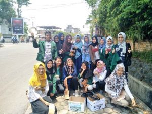 Mahasiswa FKIP Unbari Galang Dana untuk Palu