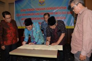 Adendum Pembangunan Pasar Angso Duo Baru Ditandatangani