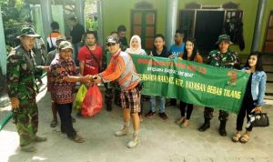 KTR  Ikut Bakti Sosial di Lokasi TMMD.