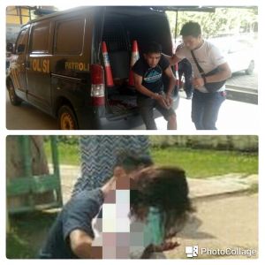 Perempuan Diduga Pelaku Jambret Terjatuh, Rekan Prianya Ditembak