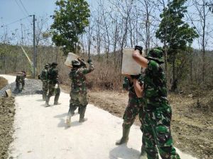 Tetesan Keringat, Wujud Pengabdian TNI Pada Ibu Pertiwi